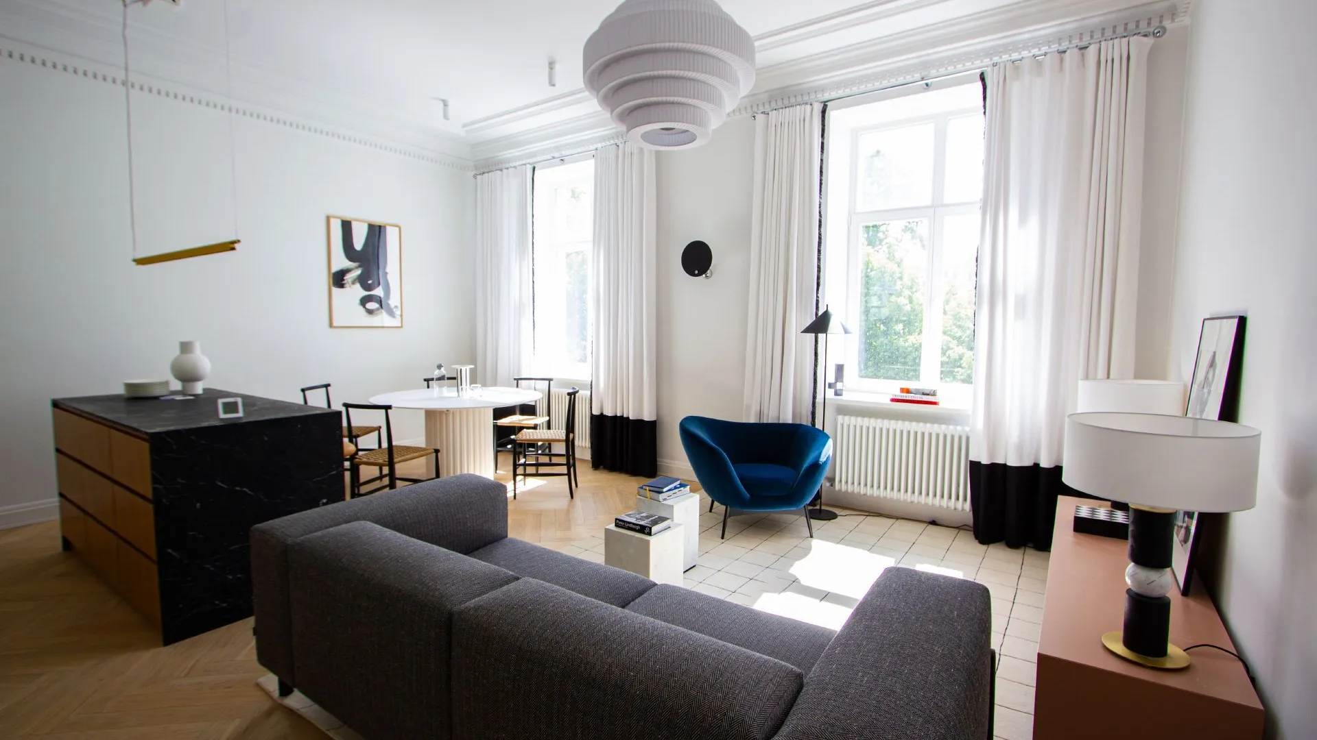 projektā Rīgā, Raiņa bulvārī 27 izmantoti Vivacolor produkti