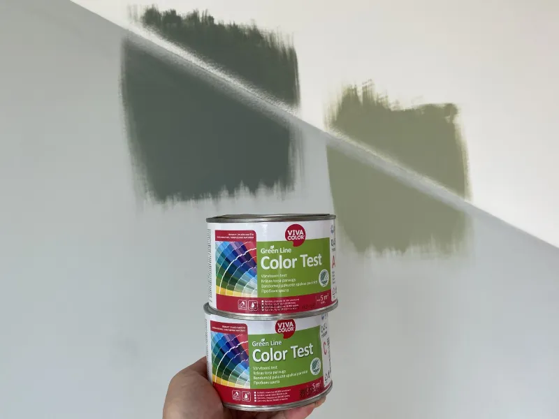 Bandomoji dažų pakuotė „Color Test“