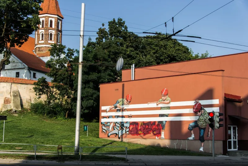 „Be pavadimo“, Ernestas Zacharevič. Festivalis "Nykoka". Dažyta VIVACOLOR HANSA SOKKEL