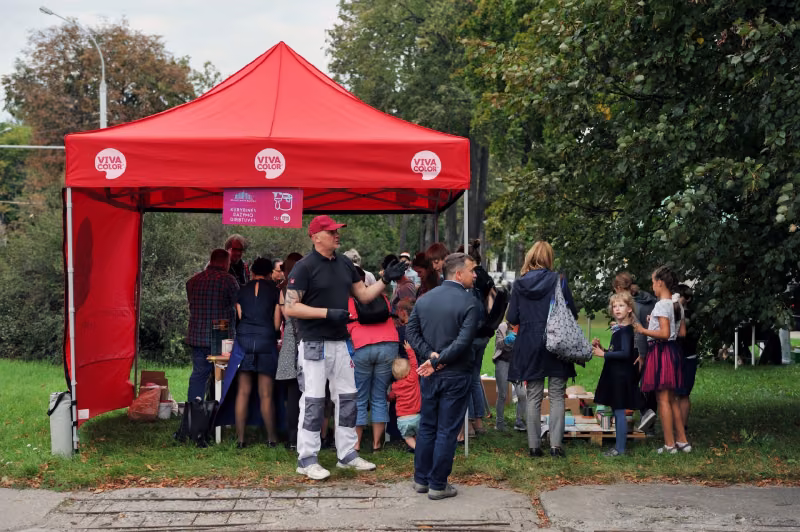 Vivacolor dirbtuvių organizavimas festivalio „Ne-miegantys rajonai“ metu