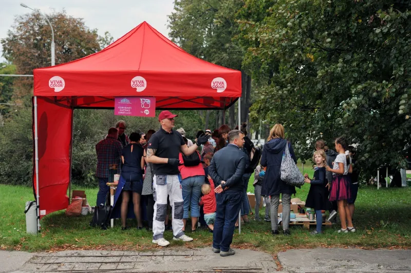 Vivacolor dirbtuvių organizavimas festivalio „Ne-miegantys rajonai“ metu